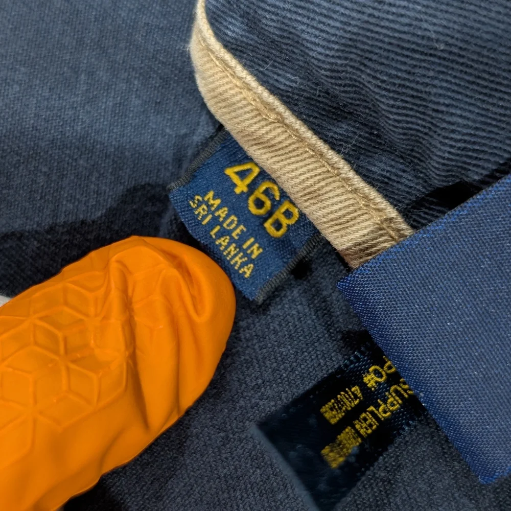 Y2K Polo Ralph Lauren Navy Blue Classic Polo Chino Utility Cargo Shorts Size 46B